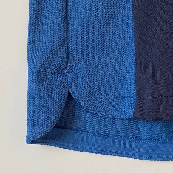 Uniqlo x Roger Federer x JW Anderson Mens Tennis Polo Shirt Blue Size M Dry-Ex - Picture 7 of 11